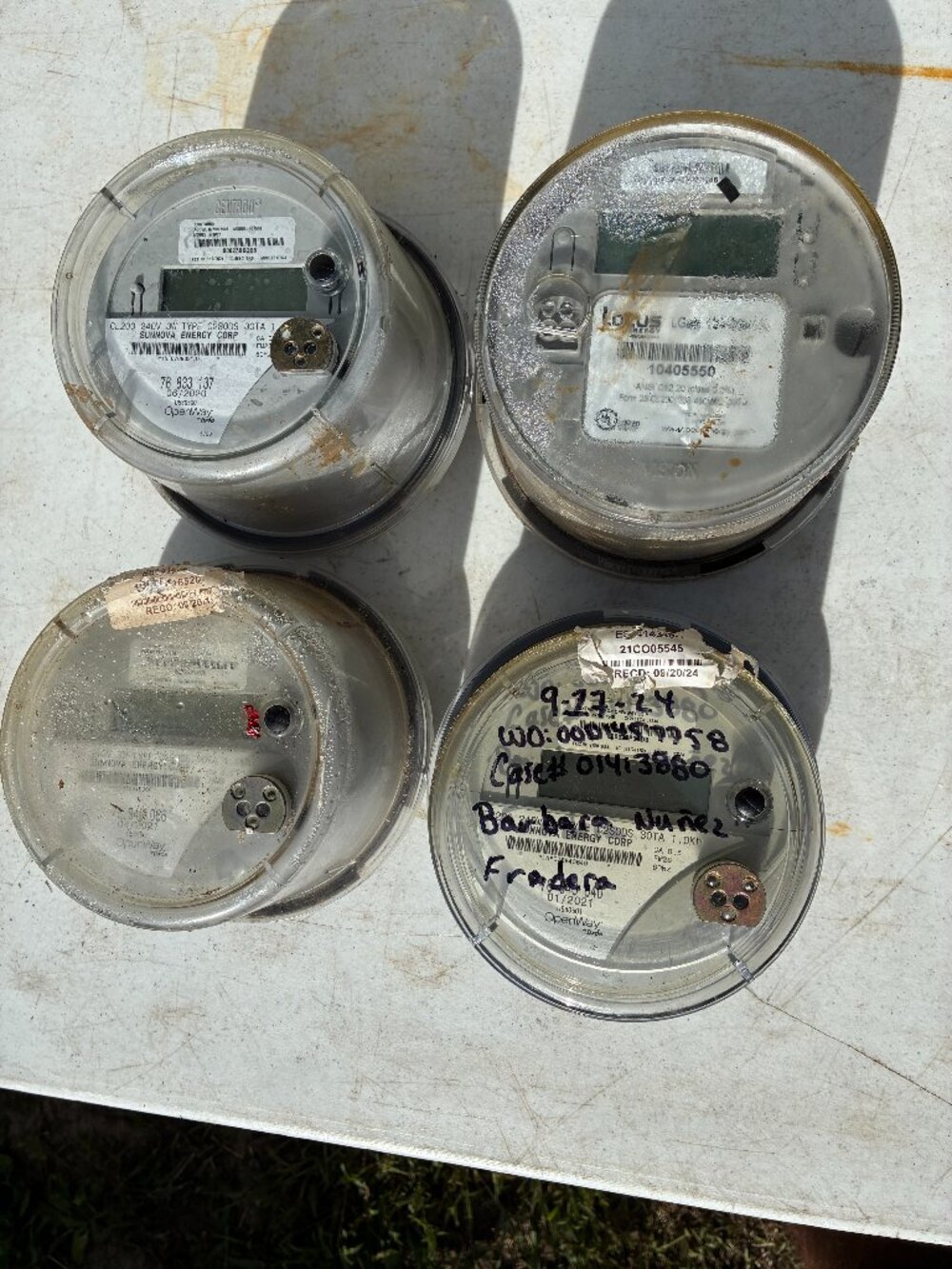 Centron Itron Sunrun OpenWay Smart Meter CL200 240V 3W C2SODS x3 & LGate 120